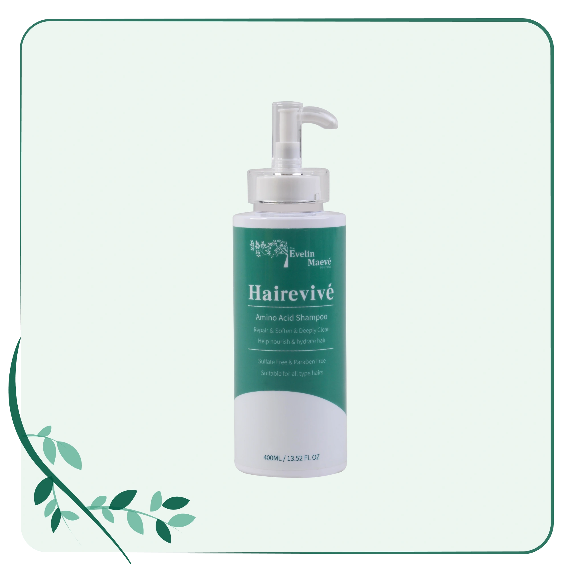 شامپو فری سولفات ترمیم کننده اولین میو